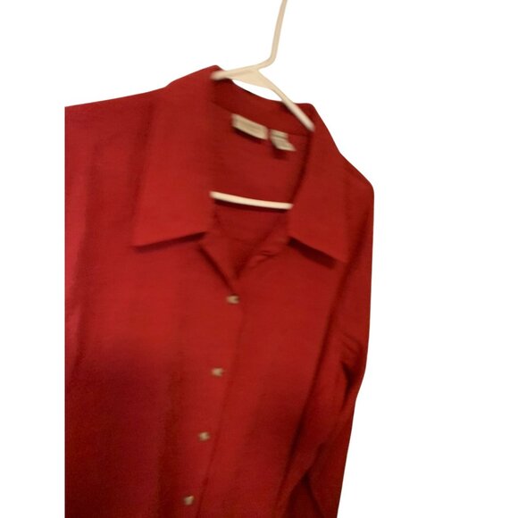 Vintage Y2K Classic Elements Womens Size 20W 22W Shacket Shirt Jacket Button Up - Picture 2 of 4
